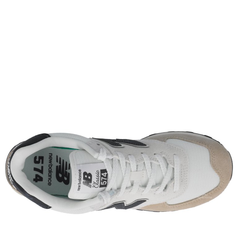 Topánky Snkrs New Balance 574 – béžová/biela