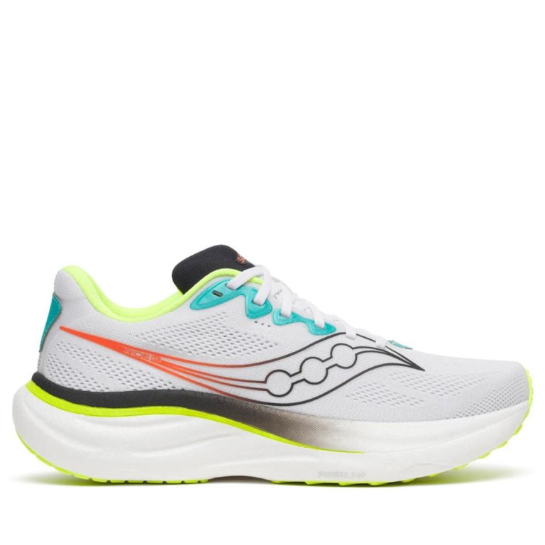 Obuv Saucony Ride 19 M - bílá