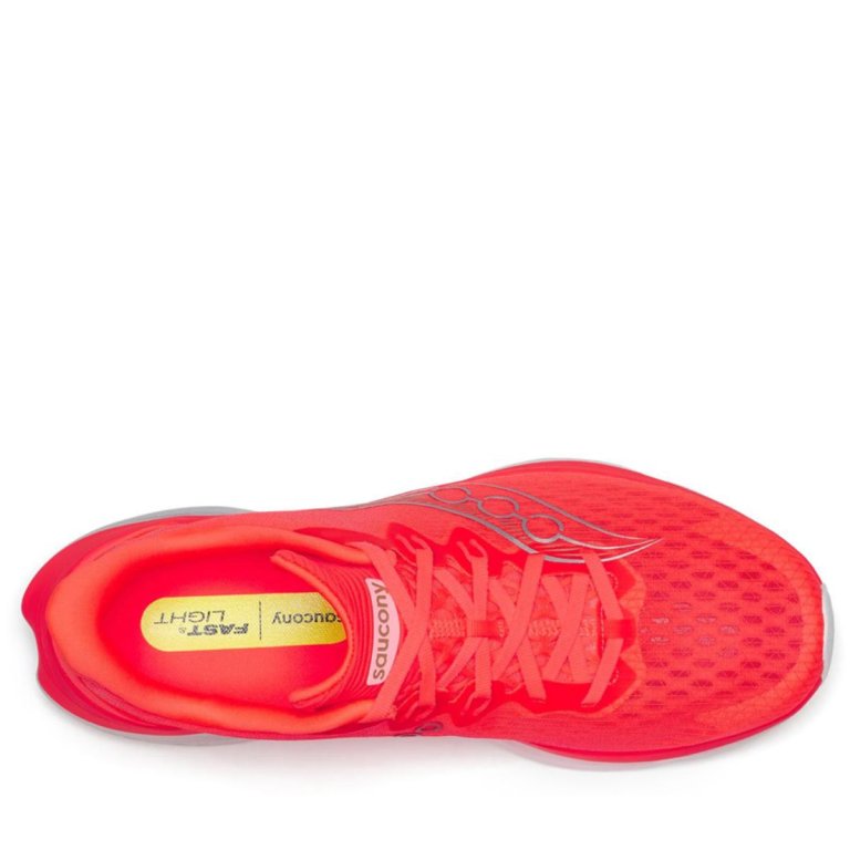 Obuv Saucony Kinvara 16 W - červená/oranžová