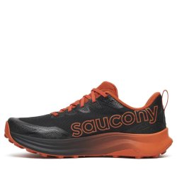 Obuv Saucony Peregrine 16 M - černá/oranžová