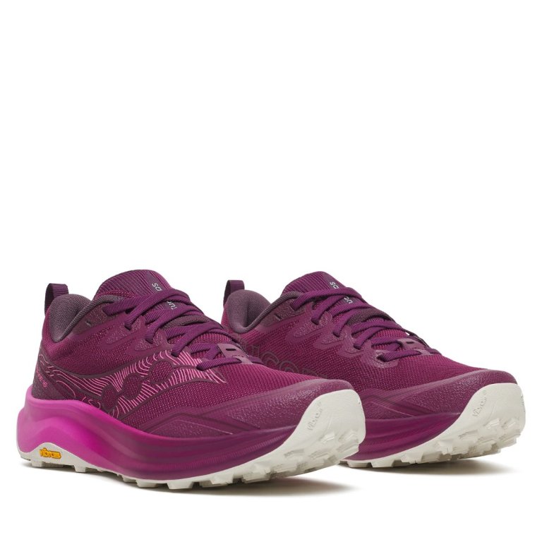Obuv Saucony Peregrine 16 W - fialová/růžová