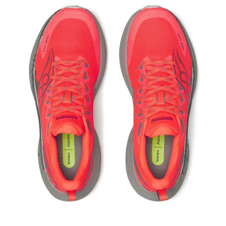 Obuv Saucony Ride TR3 M - červená/šedá