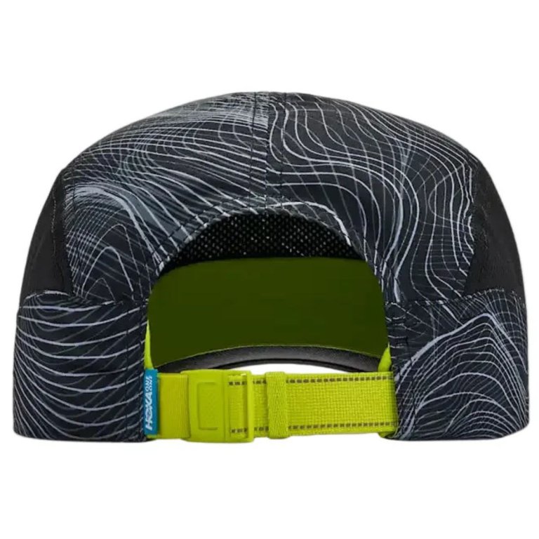 Kšiltovka Hoka Run Hat - černá/bílá