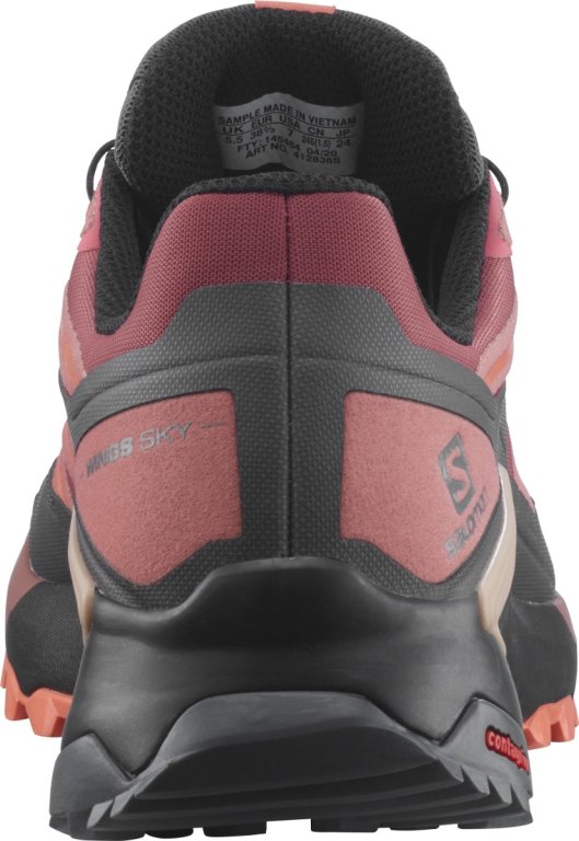 Взуття Salomon WINGS SKY GTX W - оранжевий/чорний
