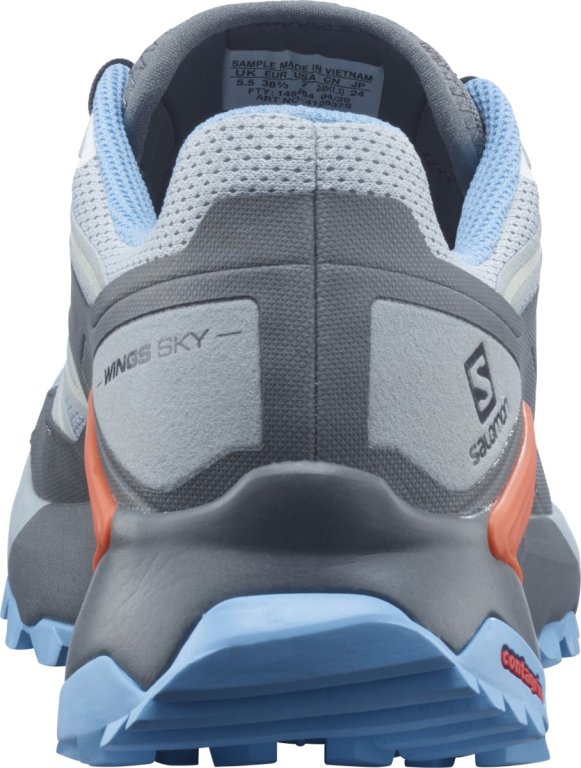 Взуття Salomon WINGS SKY W - сірий/синій/помаранчевий