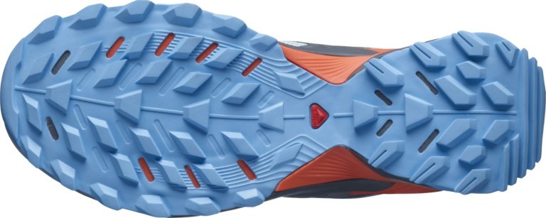 Взуття Salomon WINGS SKY W - сірий/синій/помаранчевий