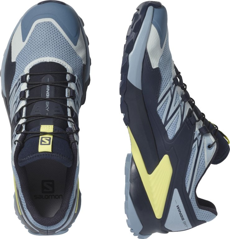 Шнурки Salomon WINGS SKY W - сині/жовті