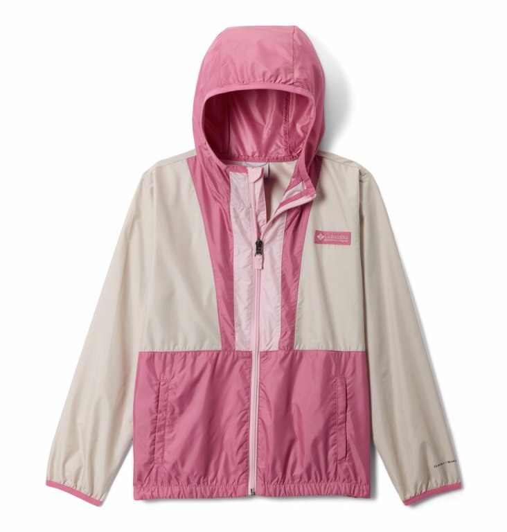 Bunda Columbia Back Bowl™ II Hooded Windbreaker J - růžová