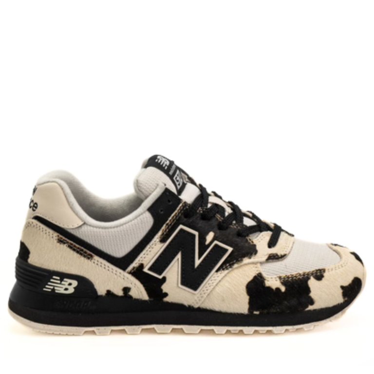 Obuv New Balance 574's W - černá/béžová