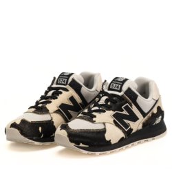 Obuv New Balance 574's W - černá/béžová