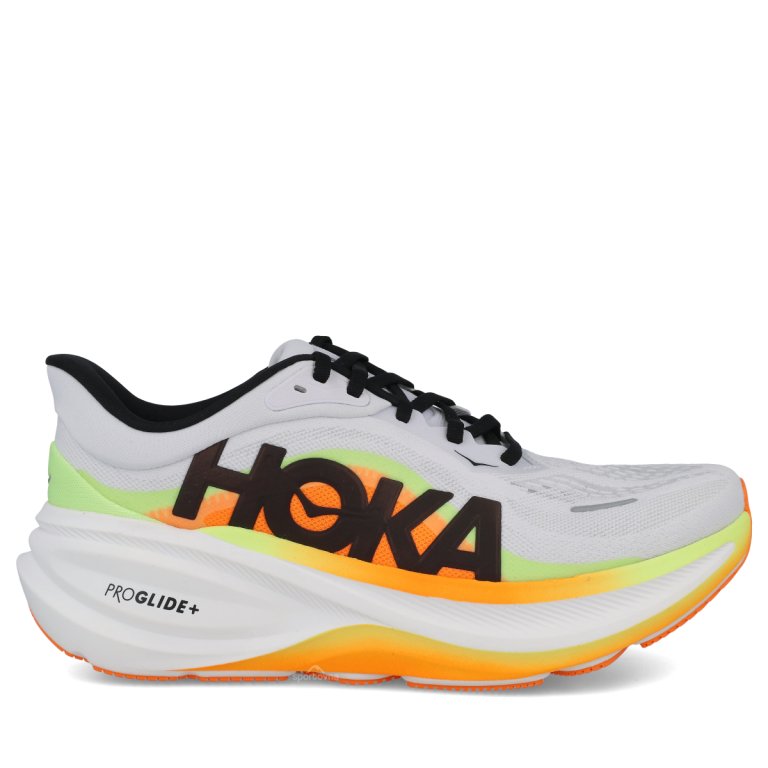 Кросівки Hoka Clifton Pro Wide M — сіро/помаранчеві
