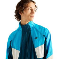 Bunda New Balance RC Jacket M - modrá