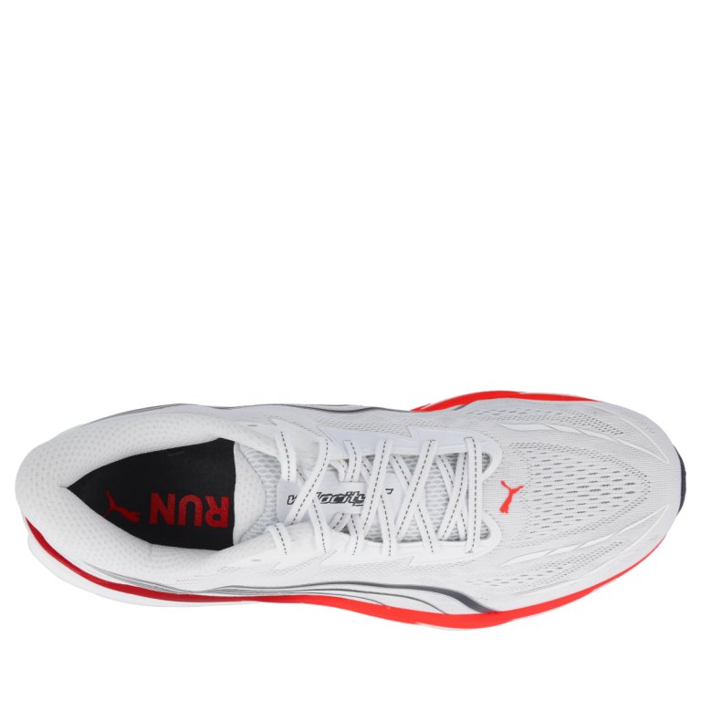 Взуття Puma Velocity Nitro 5 M — біле/червоне