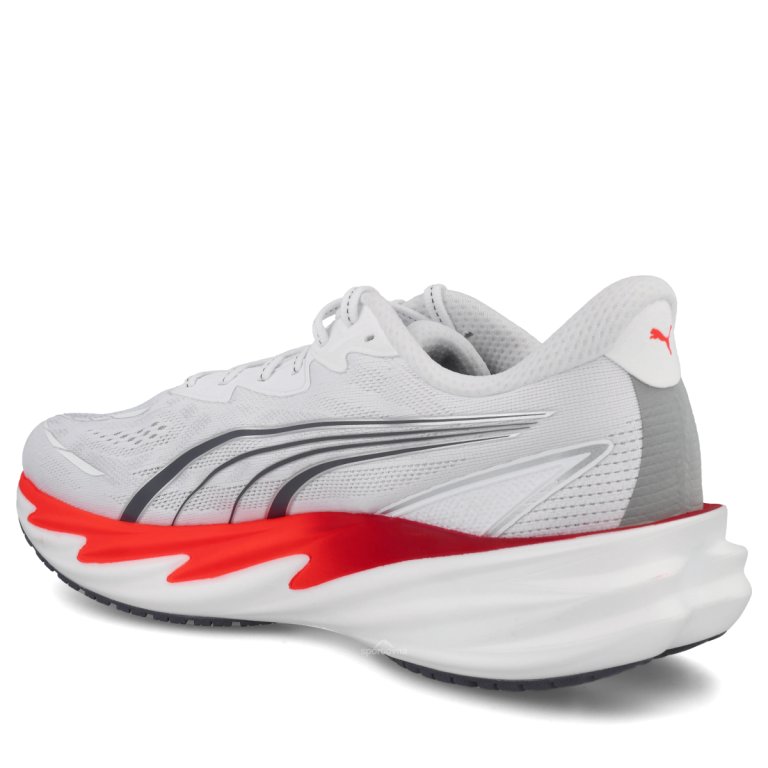 Взуття Puma Velocity Nitro 5 M — біле/червоне