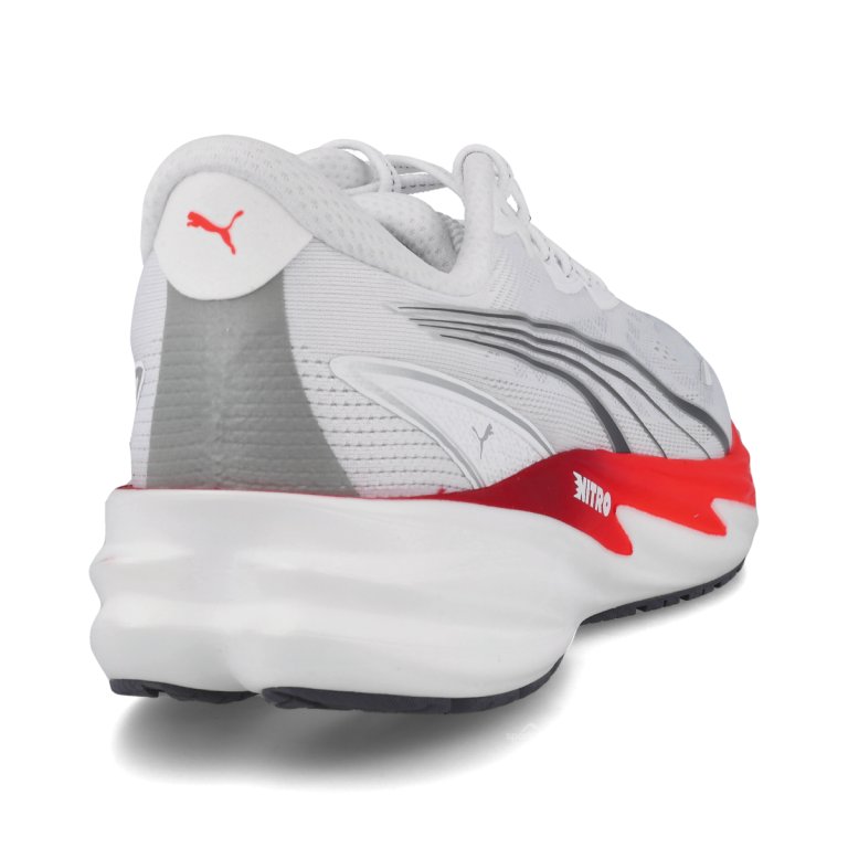 Взуття Puma Velocity Nitro 5 M — біле/червоне