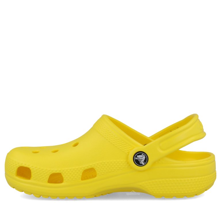 Obuv Crocs Classic Clog J - žlutá
