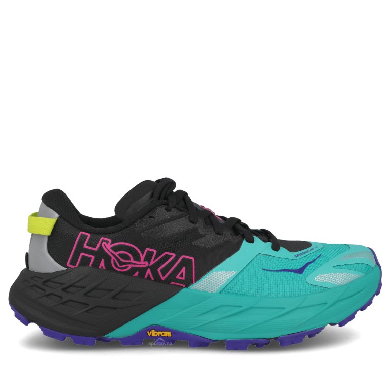 Topánky Hoka Speedgoat 7 W – čierna/modrá