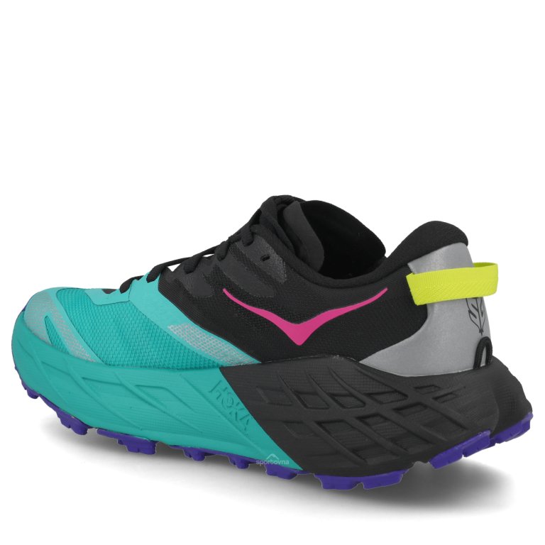 Topánky Hoka Speedgoat 7 W – čierna/modrá