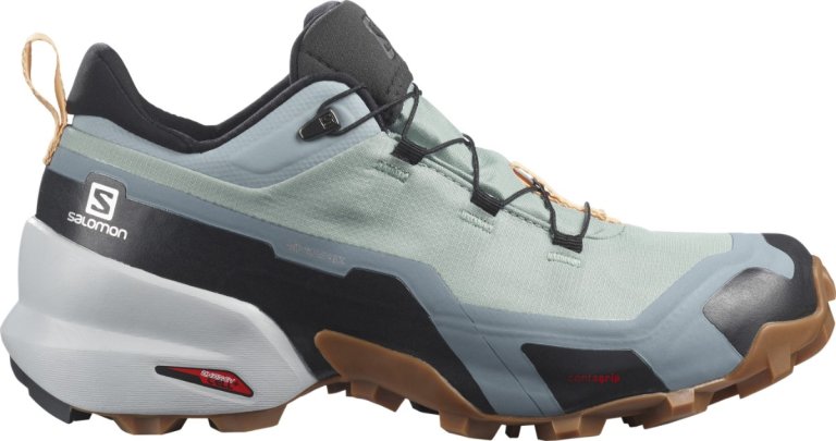 Obuv Salomon CROSS HIKE GTX W - modrá/zelená