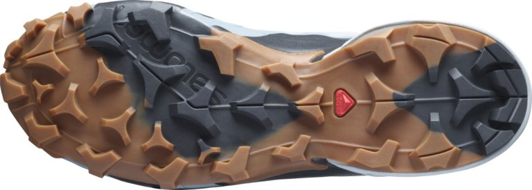Obuv Salomon CROSS HIKE GTX W - modrá/zelená