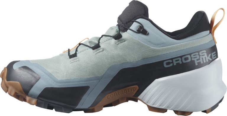 Obuv Salomon CROSS HIKE GTX W - modrá/zelená