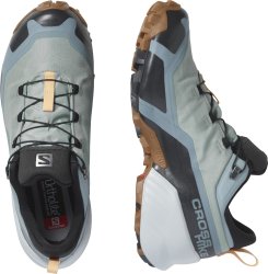 Obuv Salomon CROSS HIKE GTX W - modrá/zelená
