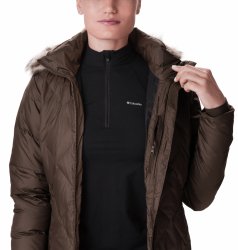 Пальто Columbia Icy Heights™ II середньої довжини W - коричневий