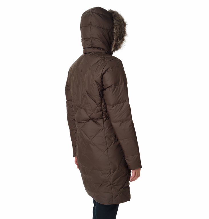 Пальто Columbia Icy Heights™ II середньої довжини W - коричневий