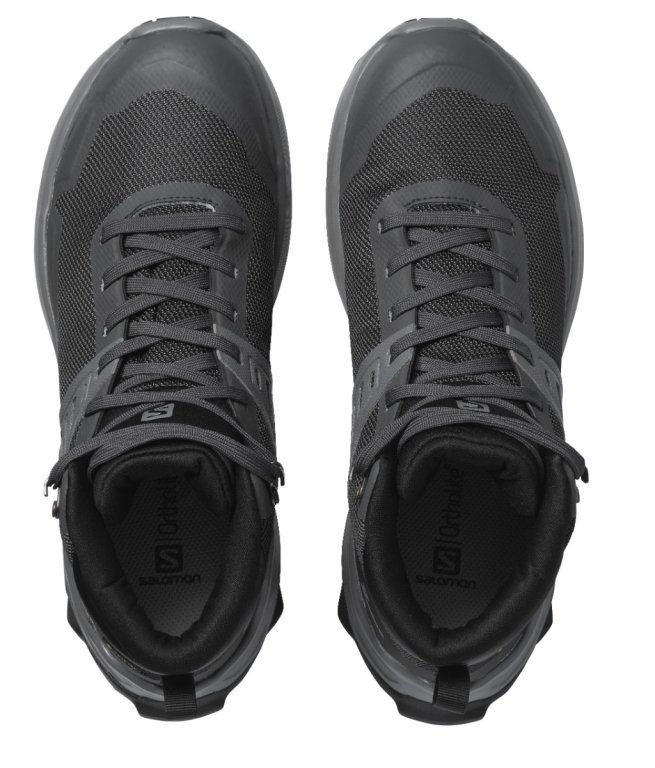 Obuv Salomon X RAISE MID GTX W - šedá/černá