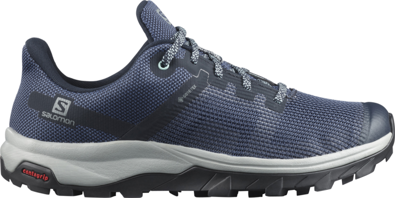 Взуття Salomon OUTLINE PRISM GTX W - синій / сірий / чорний