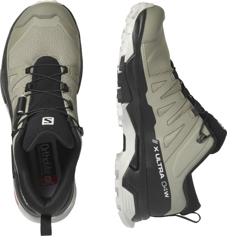 Кросівки Salomon X ULTRA 4 W - сірі / чорні / хакі