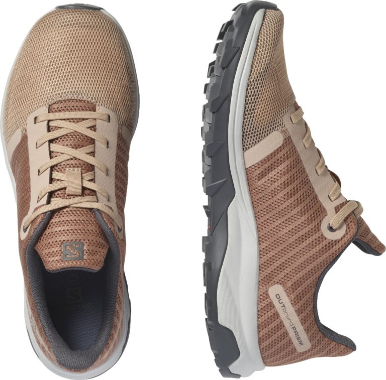 Взуття Salomon Outbound Prism W - коричневий/бежевий