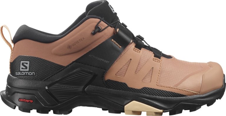 Кросівки Salomon X Ultra 4 GTX W - бежеві / чорні / кремові