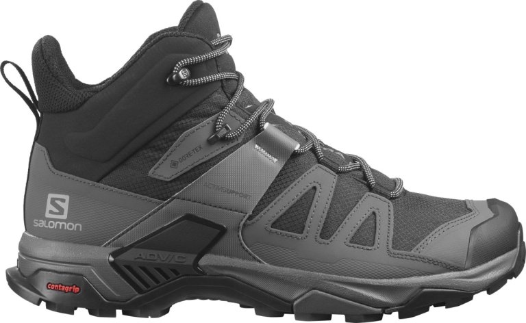 Взуття Salomon X ULTRA 4 MID WIDE GTX M - чорне