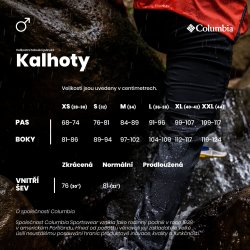 Kalhoty Columbia Passo Alto™ Heat Pant M - černá (standardní délka)