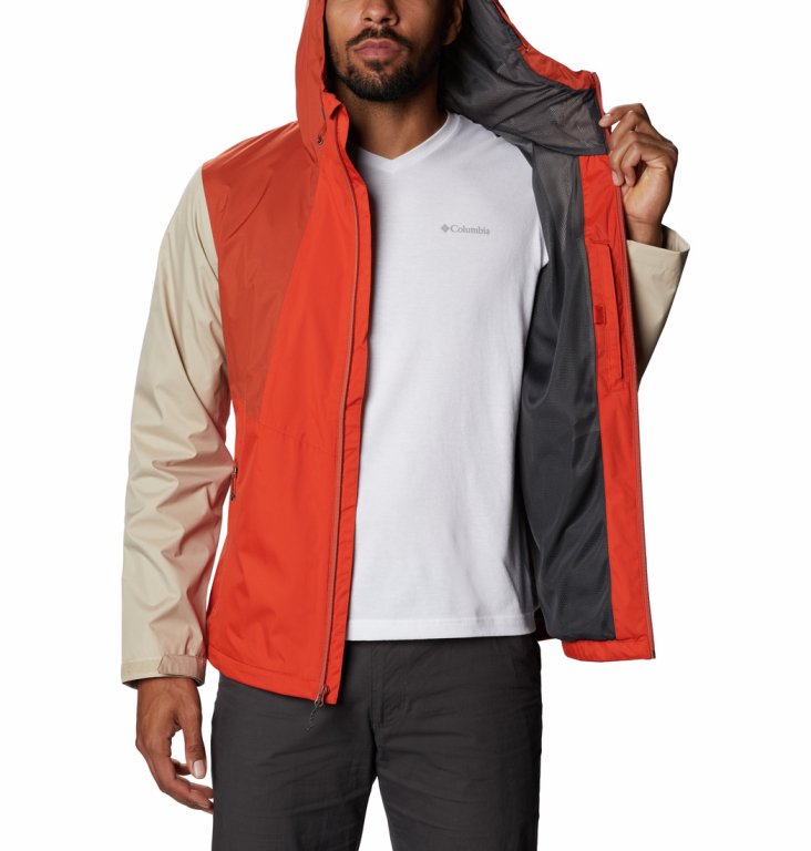 Куртка Columbia Inner Limits™ II Jacket M - червоний/коричневий