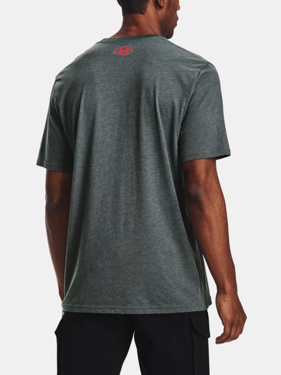 Triko Under Armour SPORTSTYLE LOGO SS - šedá