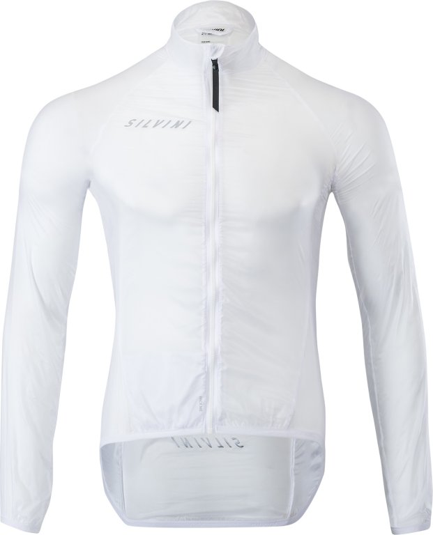 Cyklistická bunda Silvini Montilio M - biela
