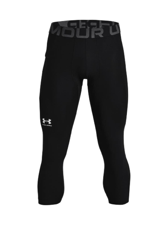 Легінси чоловічі Under Armour HG Armour 3/4 - чорні