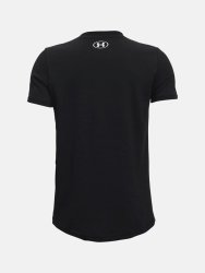 Футболка Under Armour Sportstyle Logo SS - чорна