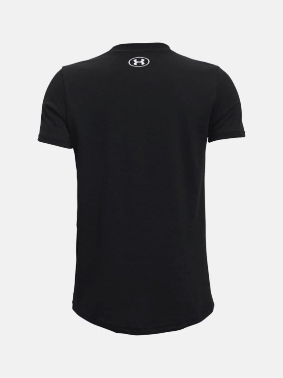 Футболка Under Armour Sportstyle Logo SS - чорна