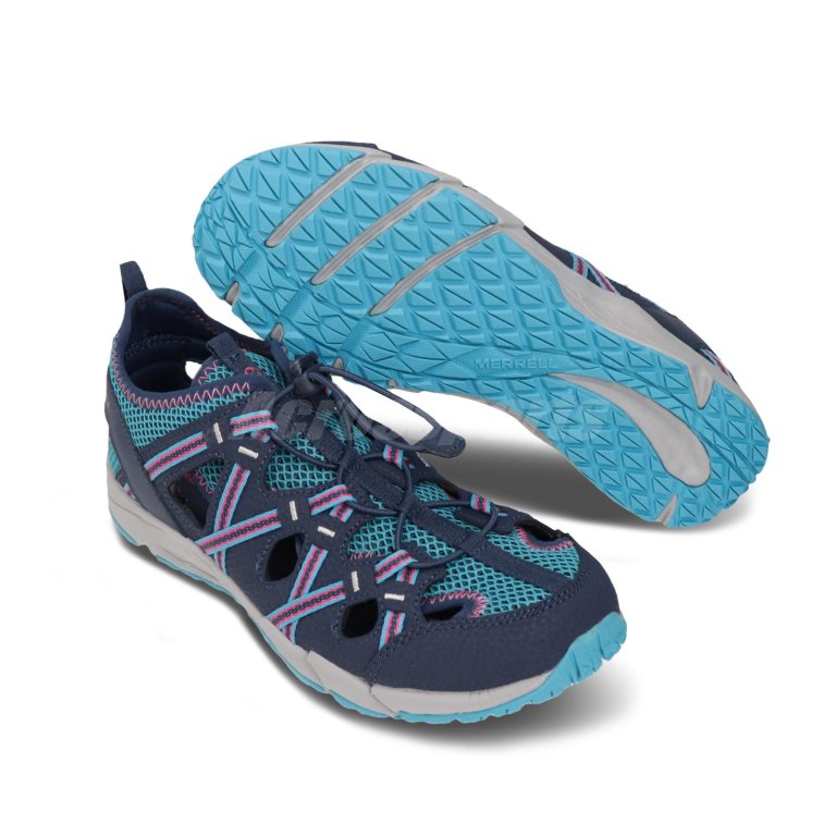 Сандалі Merrell Hydro Choprock Shandal J - сині/зелені