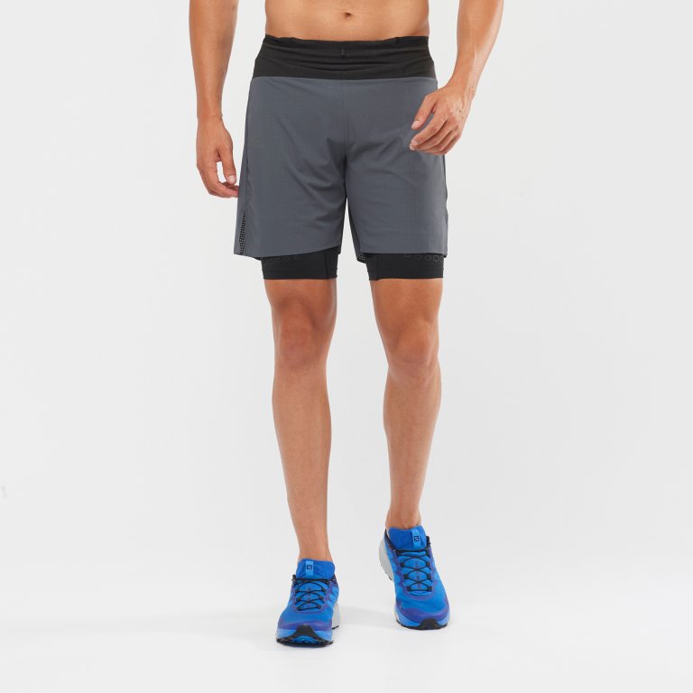 Salomon Exo Motion TW Short M - сірий / чорний