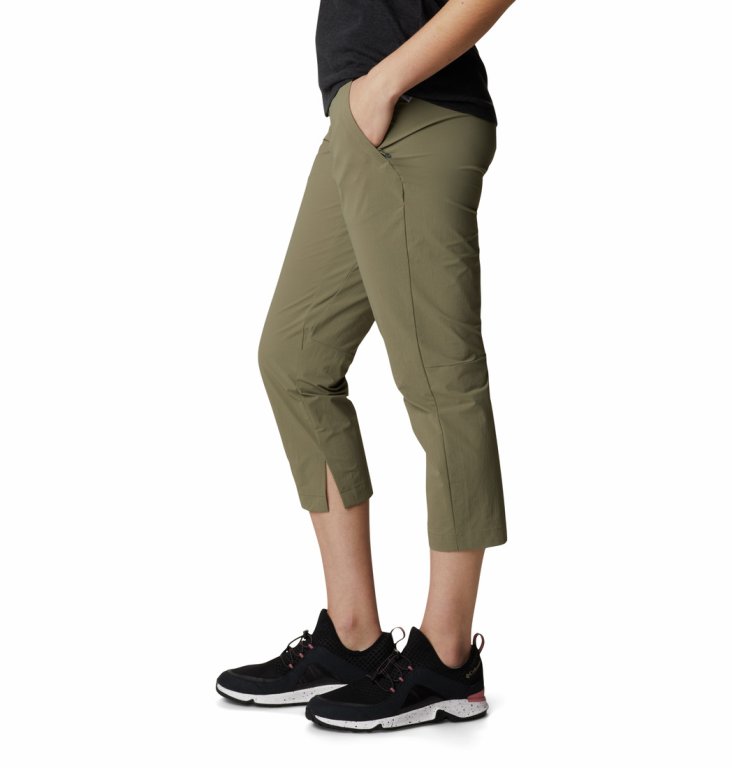 Штани Сolumbia Muir Pass™ II Cropped Pant W - зелені (стандартна довжина)