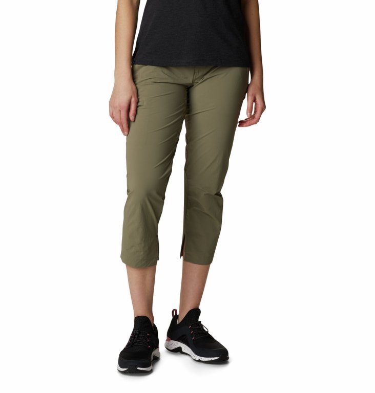 Штани Сolumbia Muir Pass™ II Cropped Pant W - зелені (стандартна довжина)