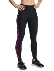 Легінси жіночі Under Armour HG Armour Branded Leg NS W - чорні/рожеві