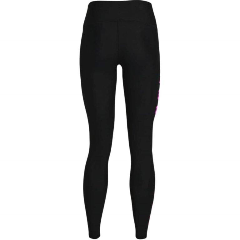 Легінси жіночі Under Armour HG Armour Branded Leg NS W - чорні/рожеві
