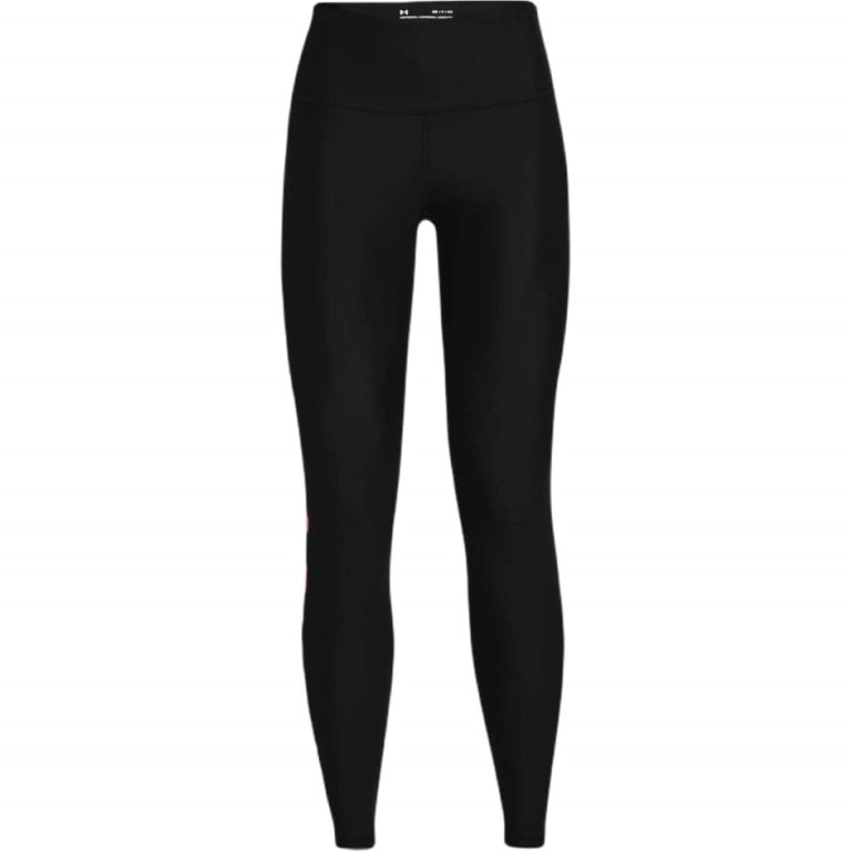 Легінси жіночі Under Armour HG Armour Branded Leg NS W - чорні/рожеві
