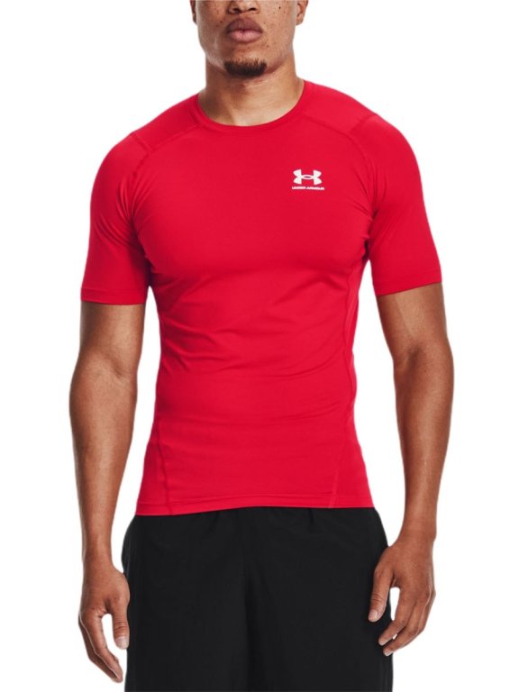 Футболка Under Armour HG Armour Comp SS M - червона