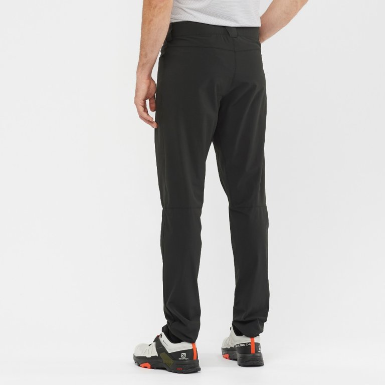 Штани Salomon WAYFARER TAPERED PANTS M - чорні (стандартна довжина)